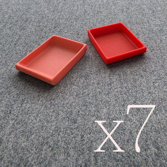 Compartments | 2 Compartments | Orange | for OneWeek (14 pieces)