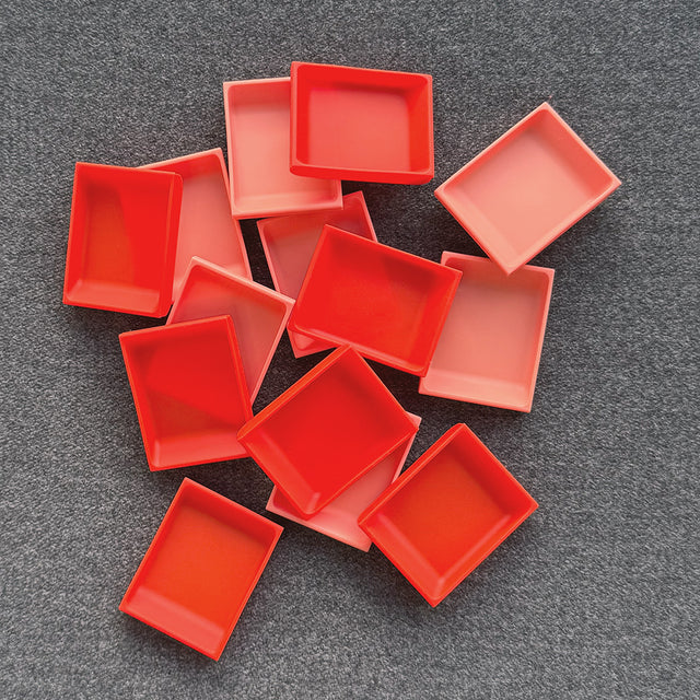 Compartments | 2 Compartments | Orange | for OneWeek (14 pieces)