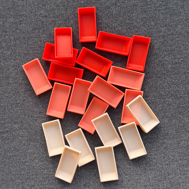Compartments | 3 Compartments | Orange | for OneWeek (21 pieces)