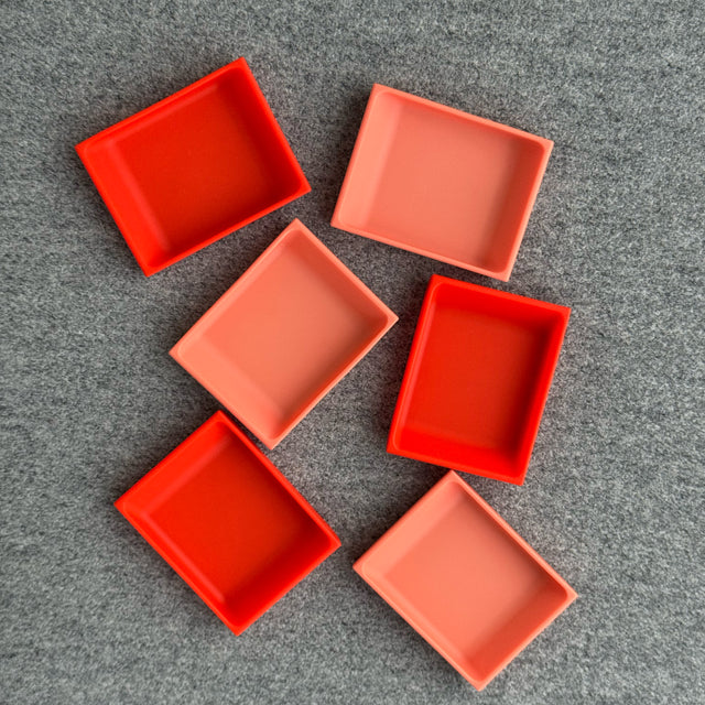 Compartments | 2 Compartments | Orange | for Weekender (6 pieces)