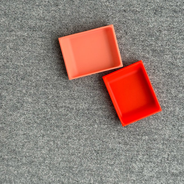 Compartments | 2 Compartments | Orange | for Single (2 pieces)
